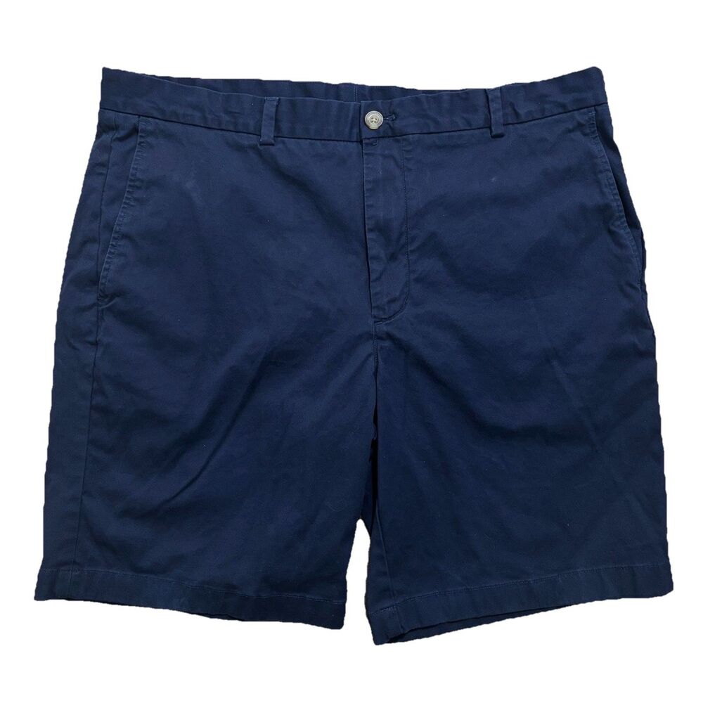 Vineyard Vines Breaker Shorts Men’s Sz 38 Navy Blue Stretch Chino Preppy Casual